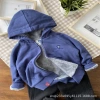 2022 Children's clothing: Light, soft and warm cotton-padded jackets for autumn and winter, practical outerwear for boys, hooded and fleece stylish cotton-padded jackets Specification image